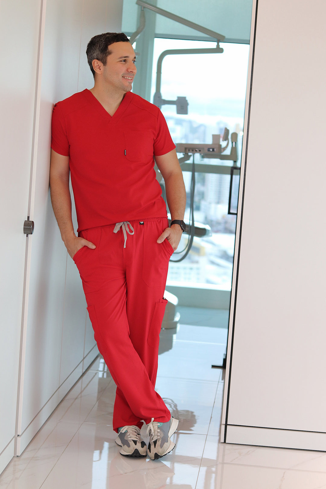 Scrub Cargo - Rojo