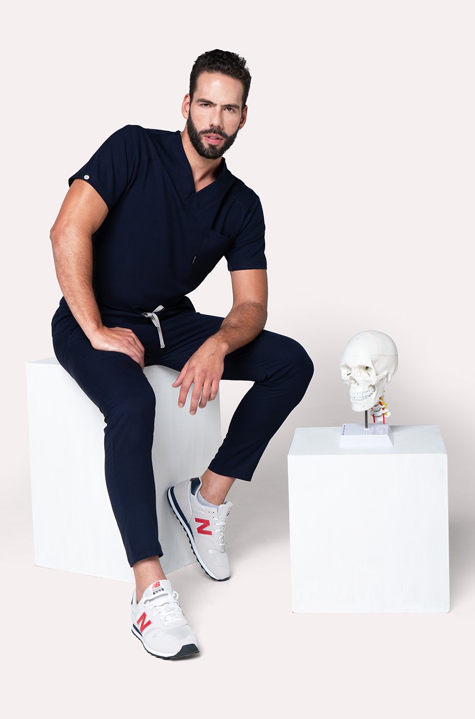 Conjunto Hombre Scrub Fresh - Navy
