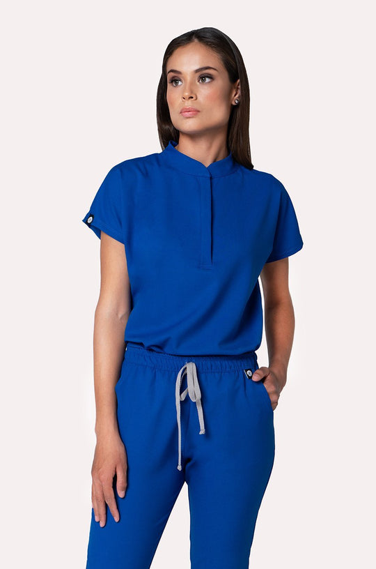 Conjunto Mujer Scrub Glam - Royal Blue