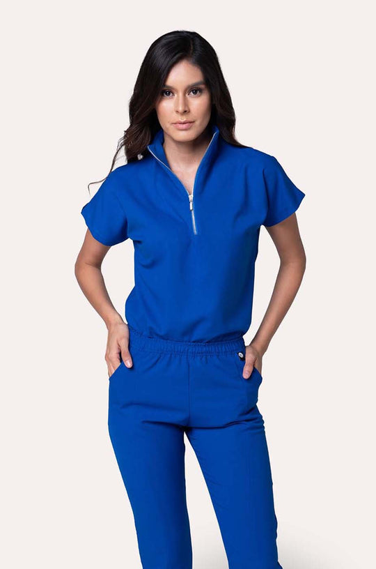 Conjunto Mujer Scrub Victory - Royal Blue