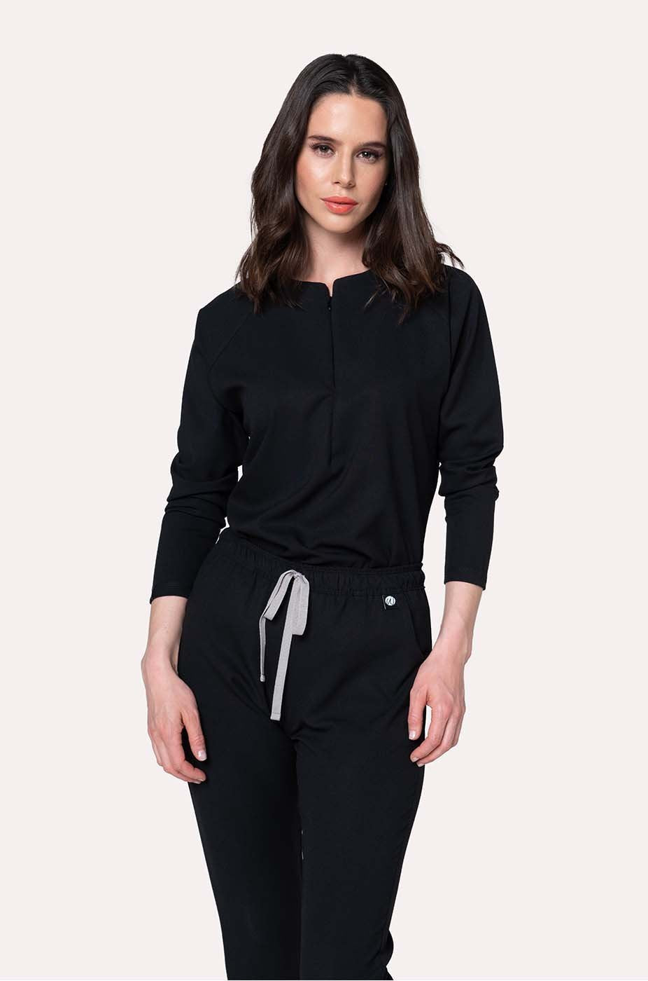 Conjunto Mujer Scrub Fall - Negro