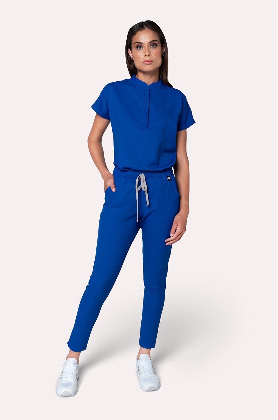 Conjunto Mujer Scrub Glam - Royal Blue