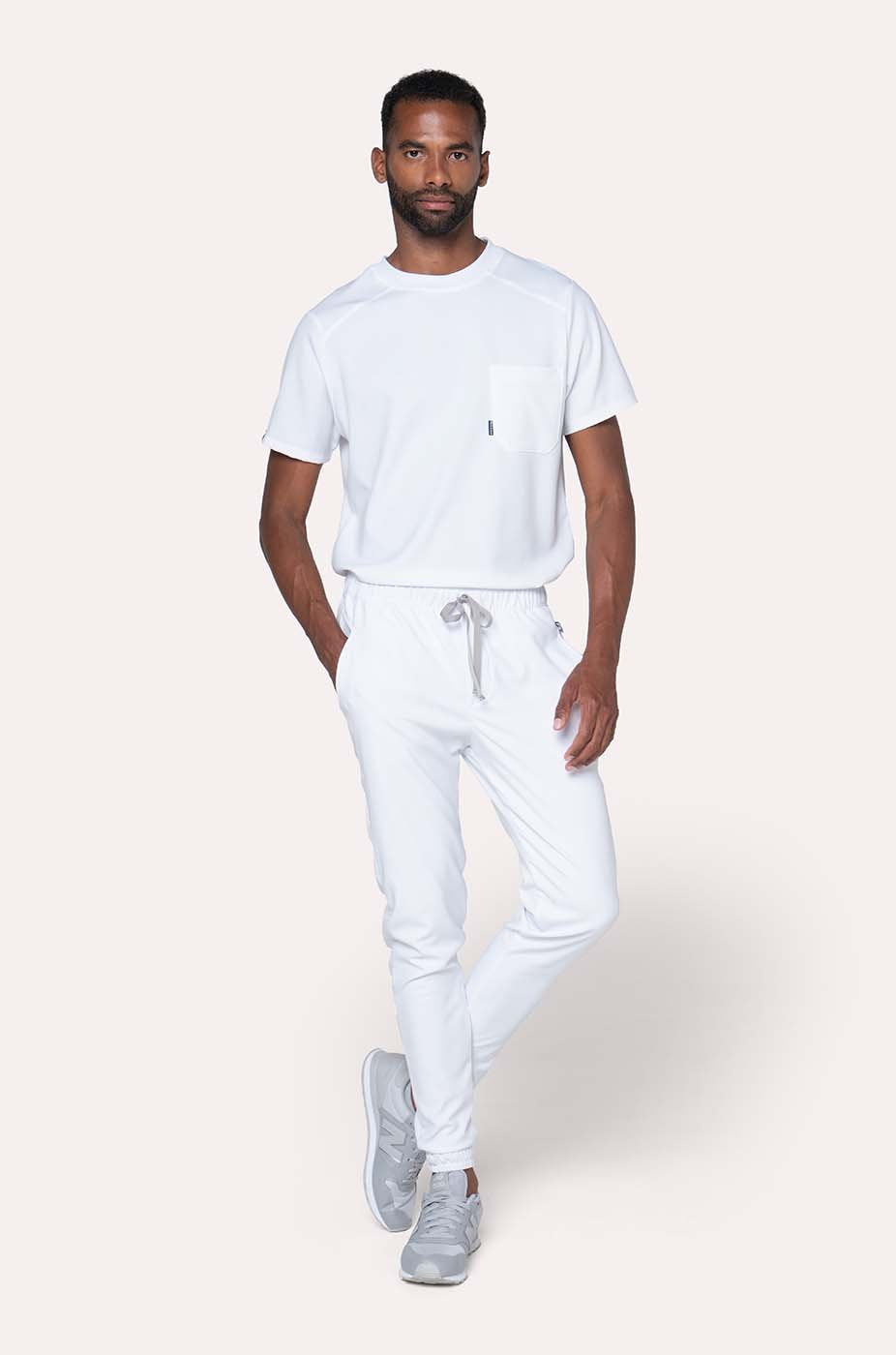Conjunto Hombre Scrub Sport - Blanco