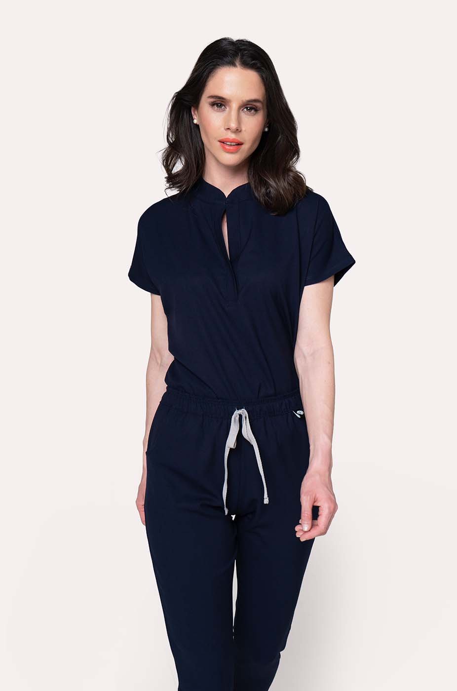 Conjunto Mujer Scrub Glam - Navy