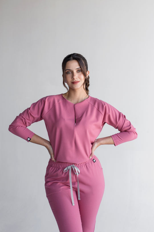 Scrub Fall - Rosa blush