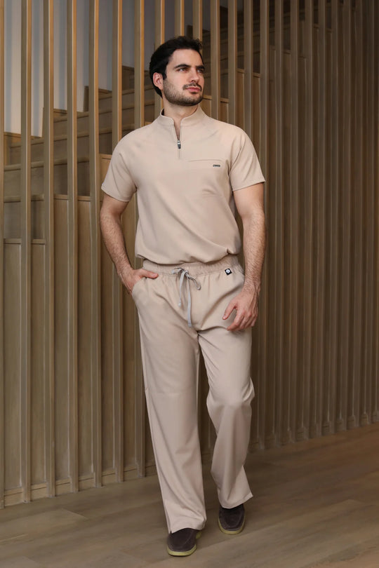 Pantalón Hombre Scrub Harry - Natural