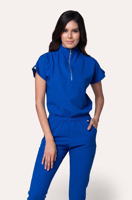 Conjunto Mujer Scrub Victory - Royal Blue