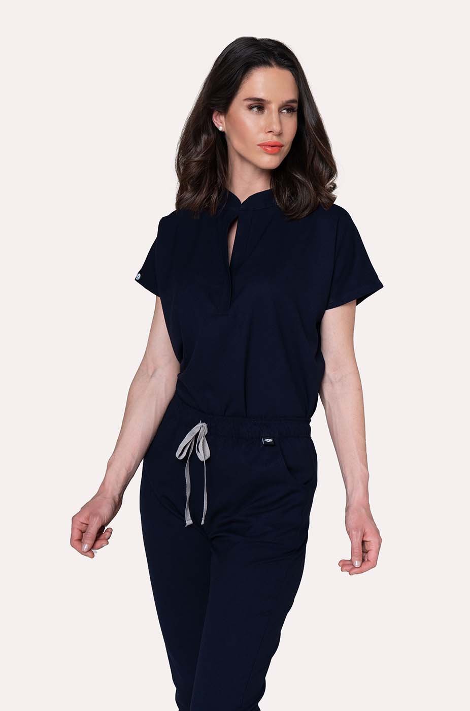 Conjunto Mujer Scrub Glam - Navy