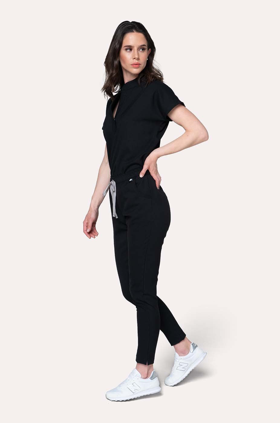 Conjunto Mujer Scrub Glam - Negro