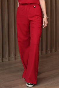 Pantalón Mujer Scrub Kate - Rojo