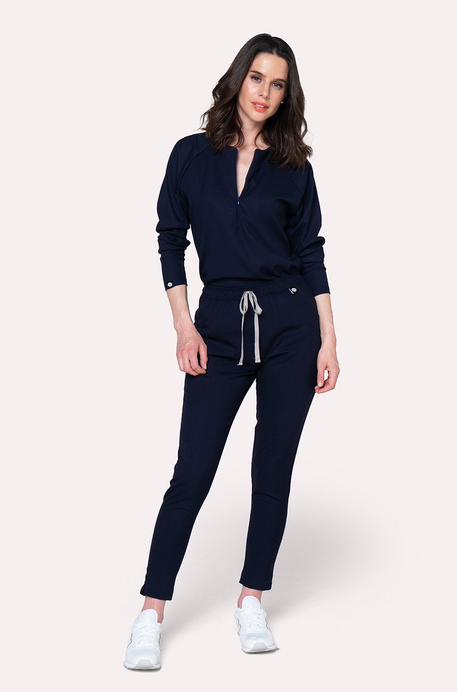 Conjunto Mujer Scrub Fall - Navy