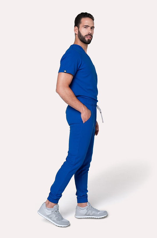 Conjunto Hombre Scrub Fresh - Royal Blue
