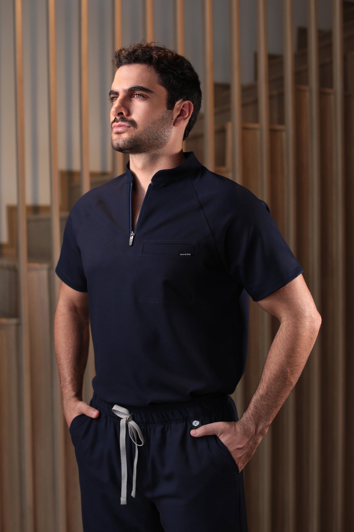 Conjunto Hombre Scrub Harry - Navy