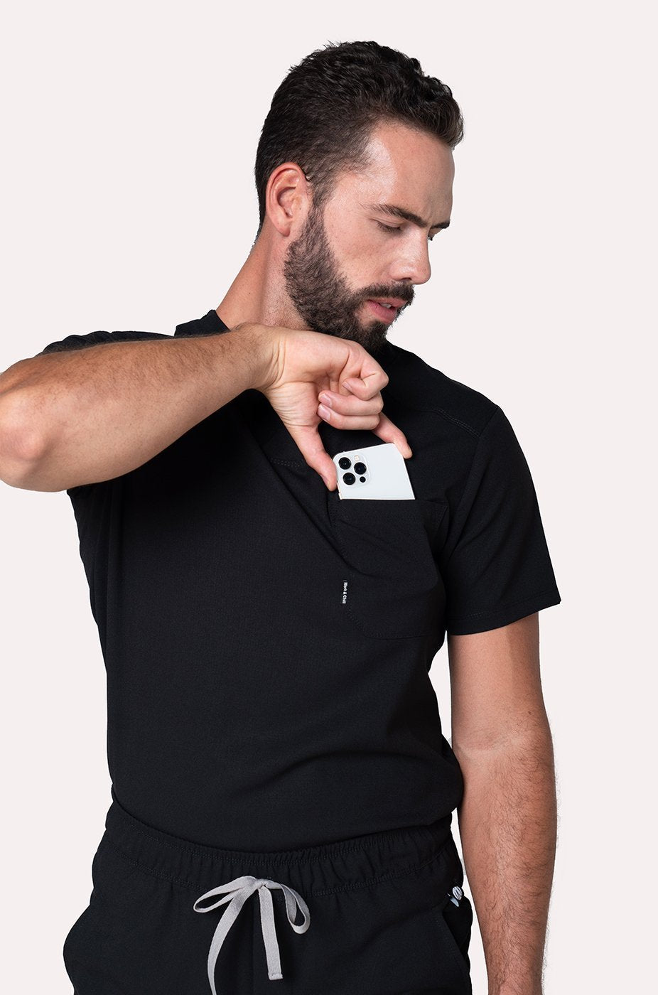 Conjunto Hombre Scrub Fresh - Negro