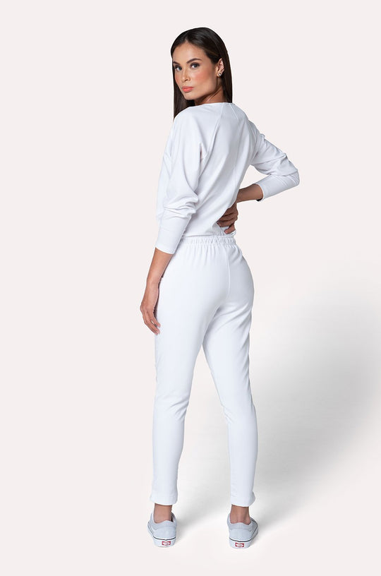 Conjunto Mujer Scrub Fall - Blanco