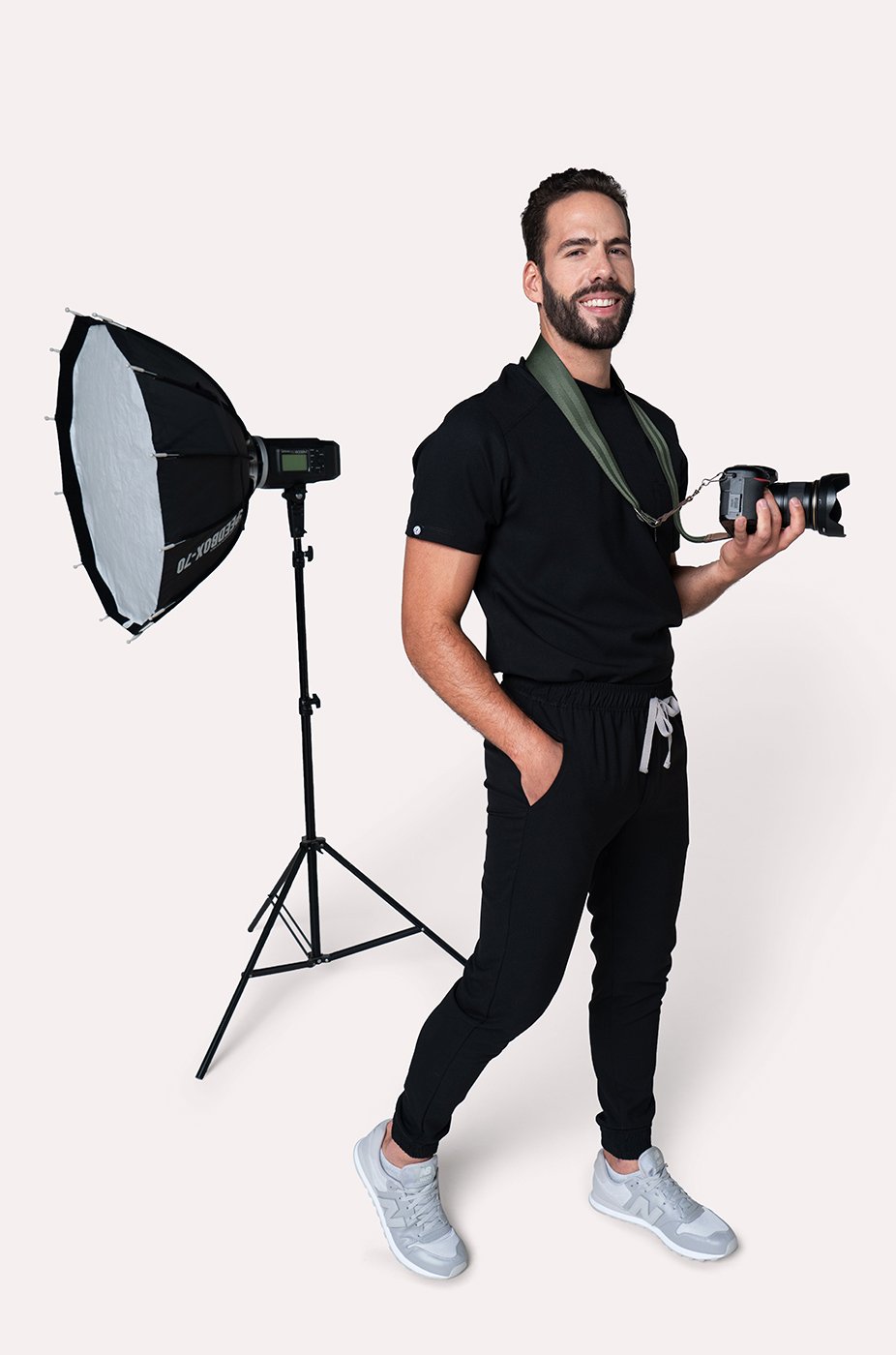 Conjunto Hombre Scrub Sport - Negro