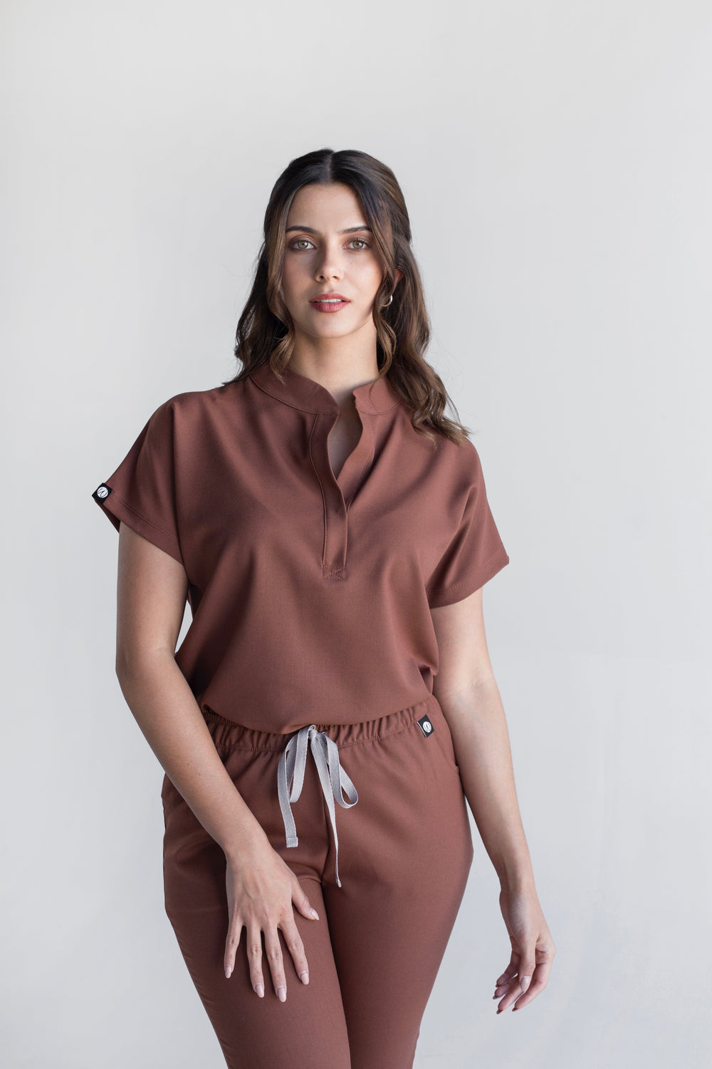 Conjunto Mujer Scrub Glam - Cocoa