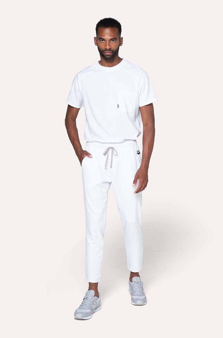 Conjunto Hombre Scrub Sport - Blanco