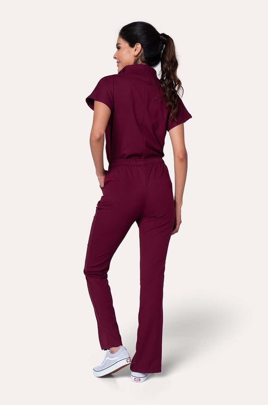 Conjunto Mujer Scrub Victory - Burgundy