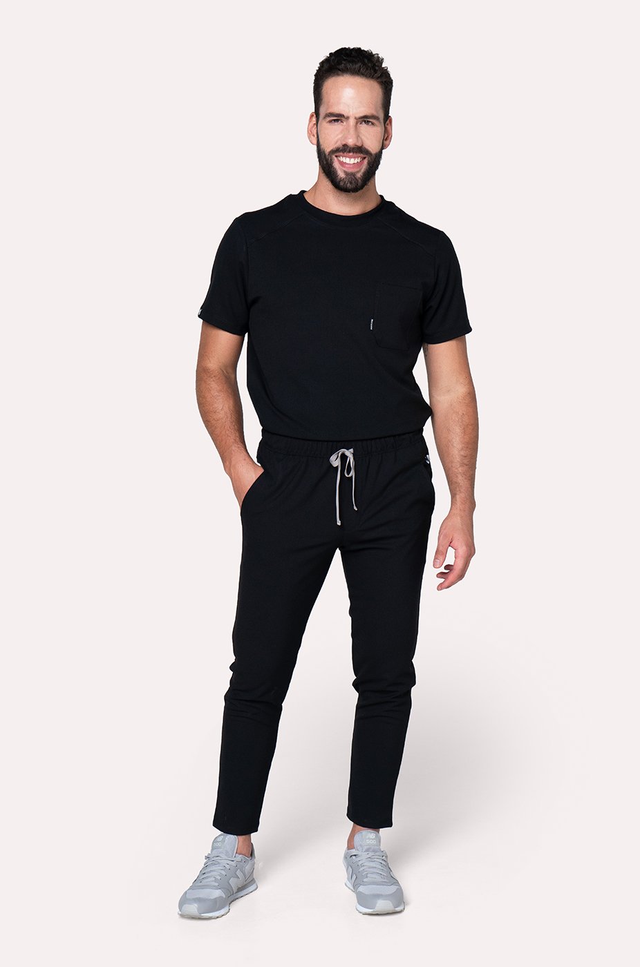 Conjunto Hombre Scrub Sport - Negro