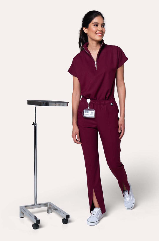 Conjunto Mujer Scrub Victory - Burgundy