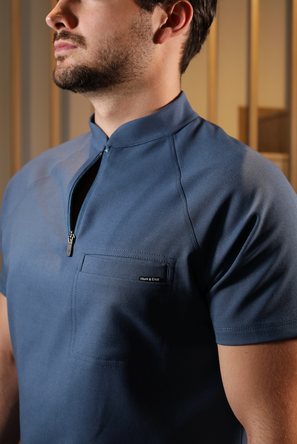 Conjunto Hombre Scrub Harry - Indigo