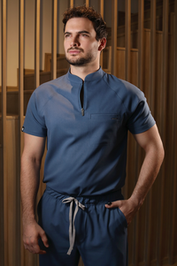Camisa Hombre Scrub Harry - Indigo
