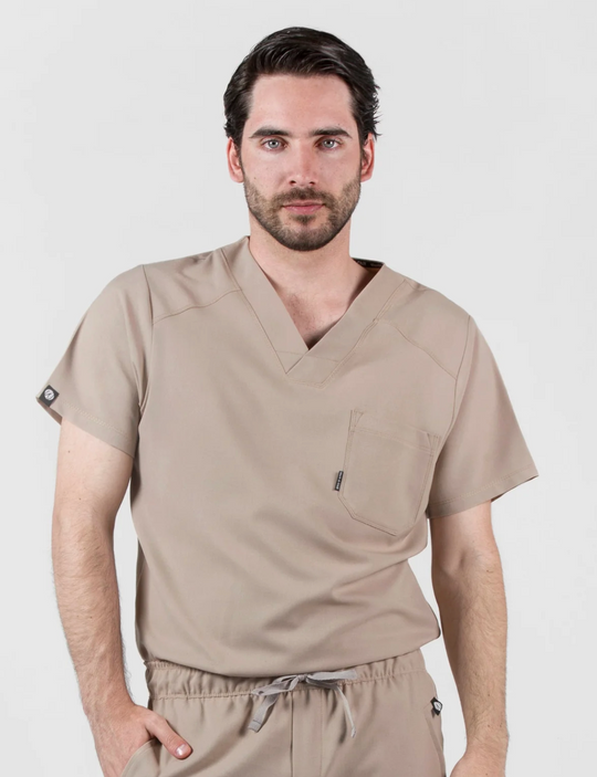 Camisa Hombre Scrub Fresh - Natural