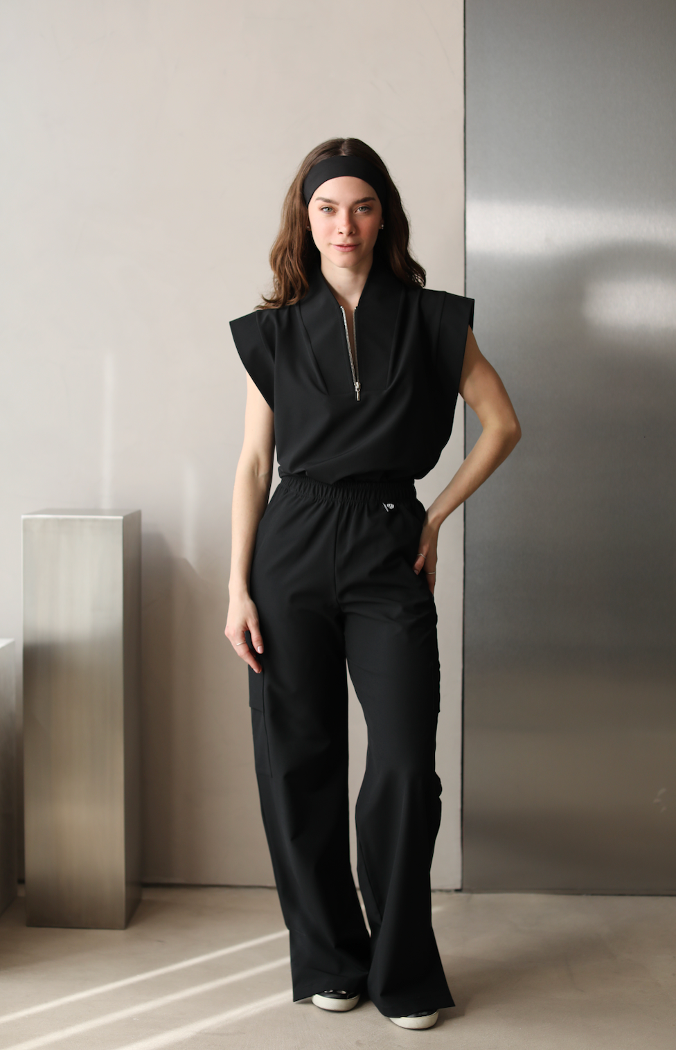 Pantalón Mujer Scrub Kate Antifluido - Negro