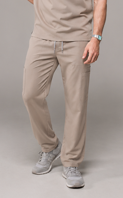 Pantalón Hombre Scrub Fresh - Natural