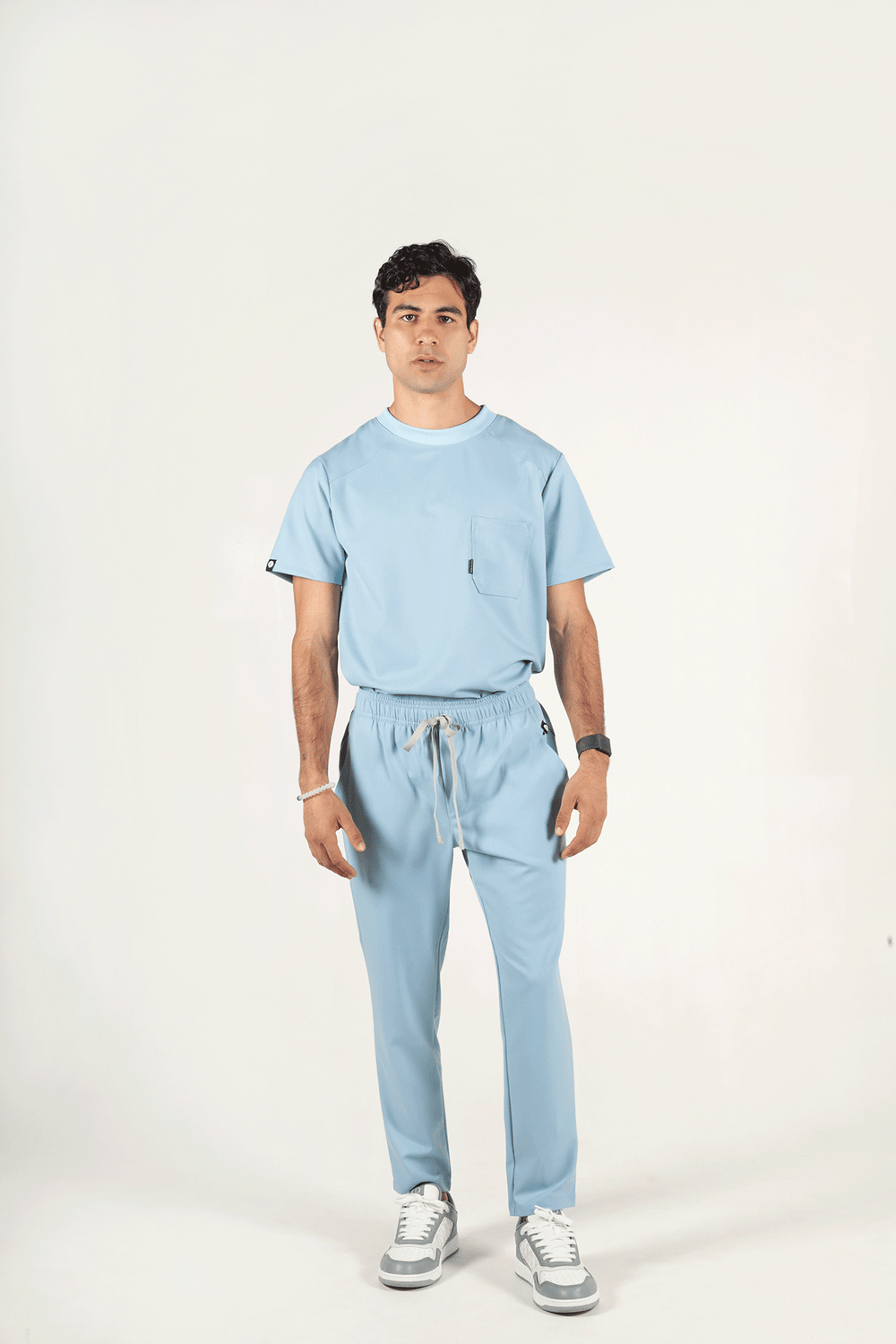 Camisa Hombre Scrub Sport - Dream Blue