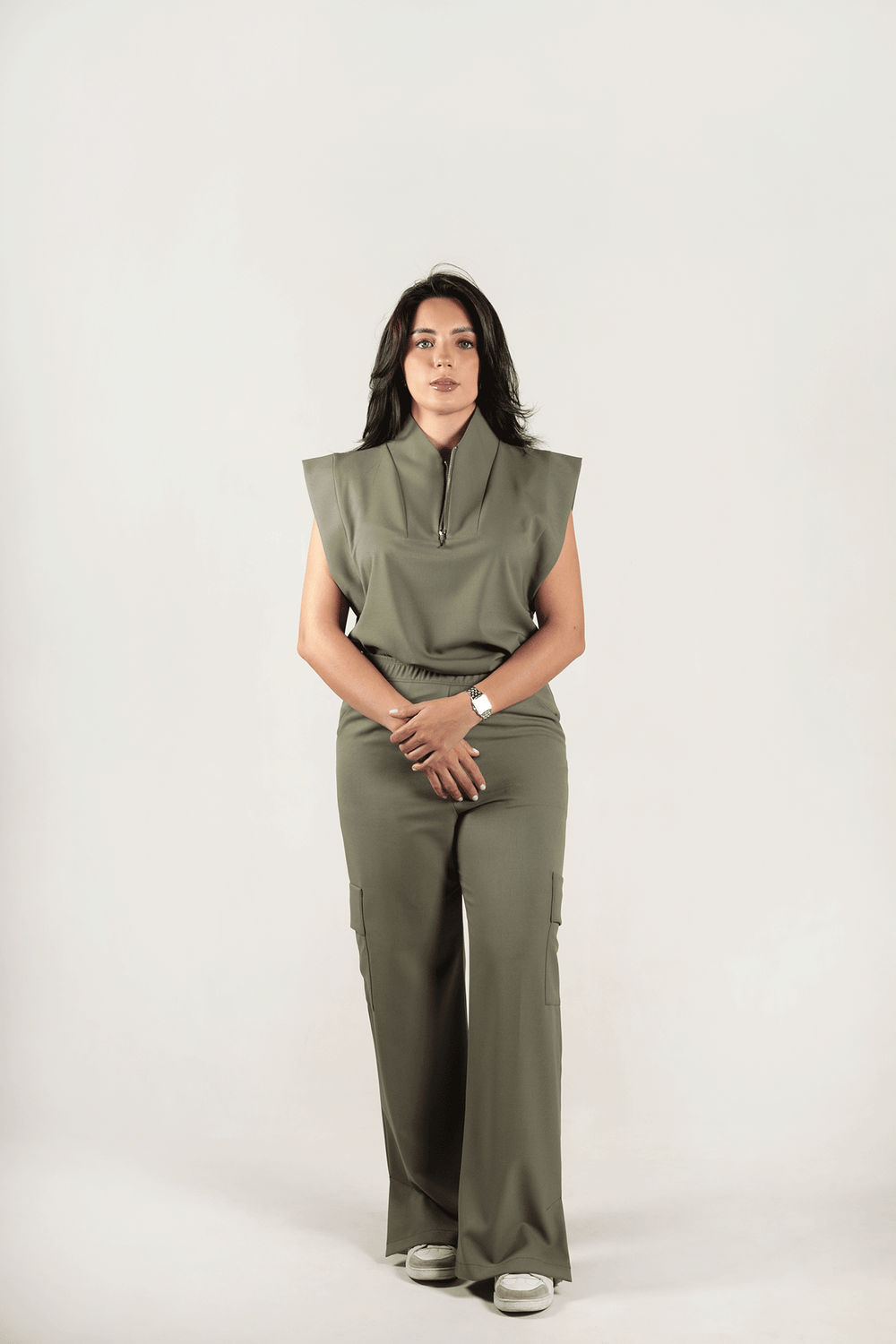 Pantalón Mujer Scrub Kate - Olivo