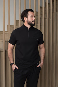 Camisa Hombre Scrub Harry - Negro