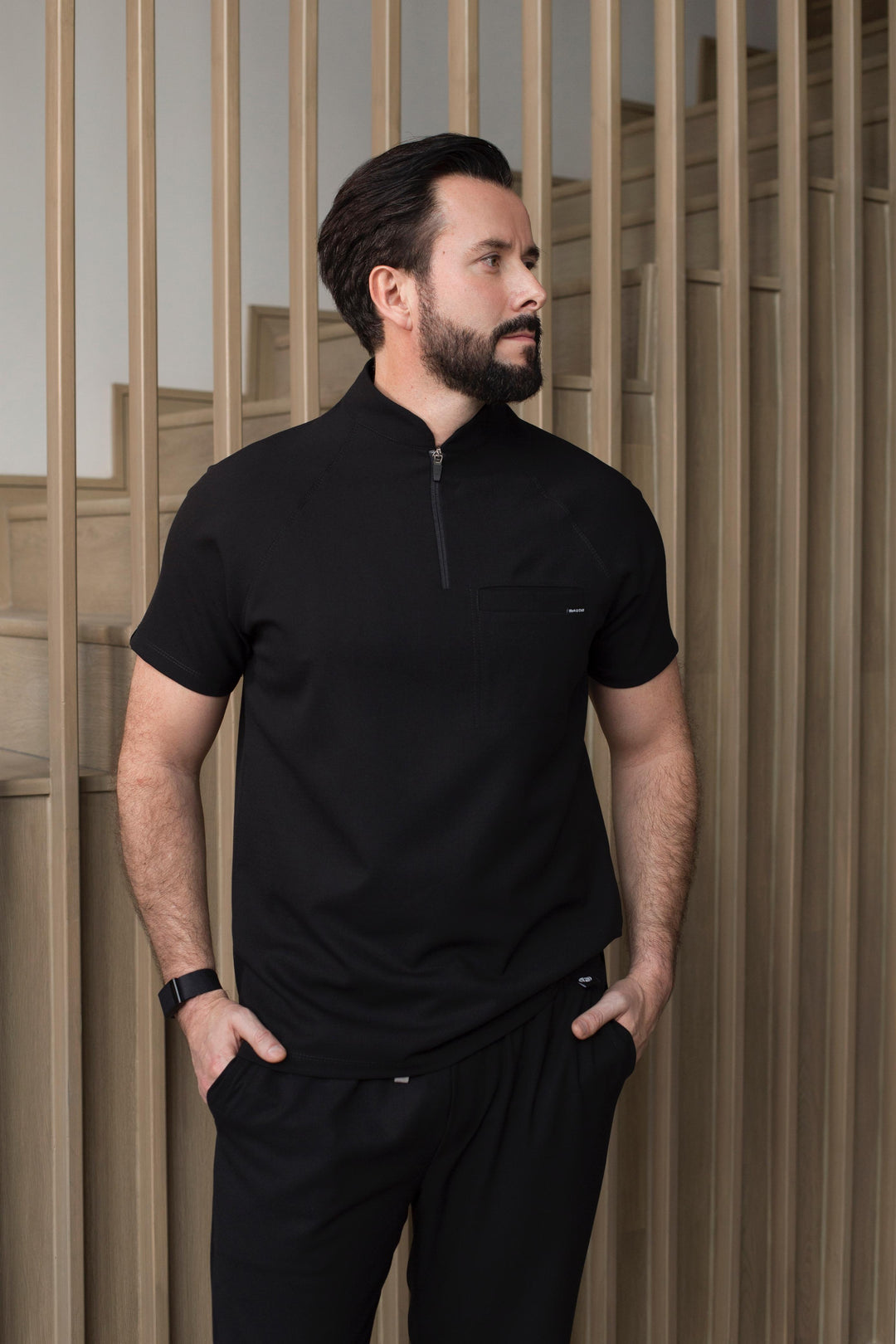 Conjunto Hombre Scrub Harry - Negro