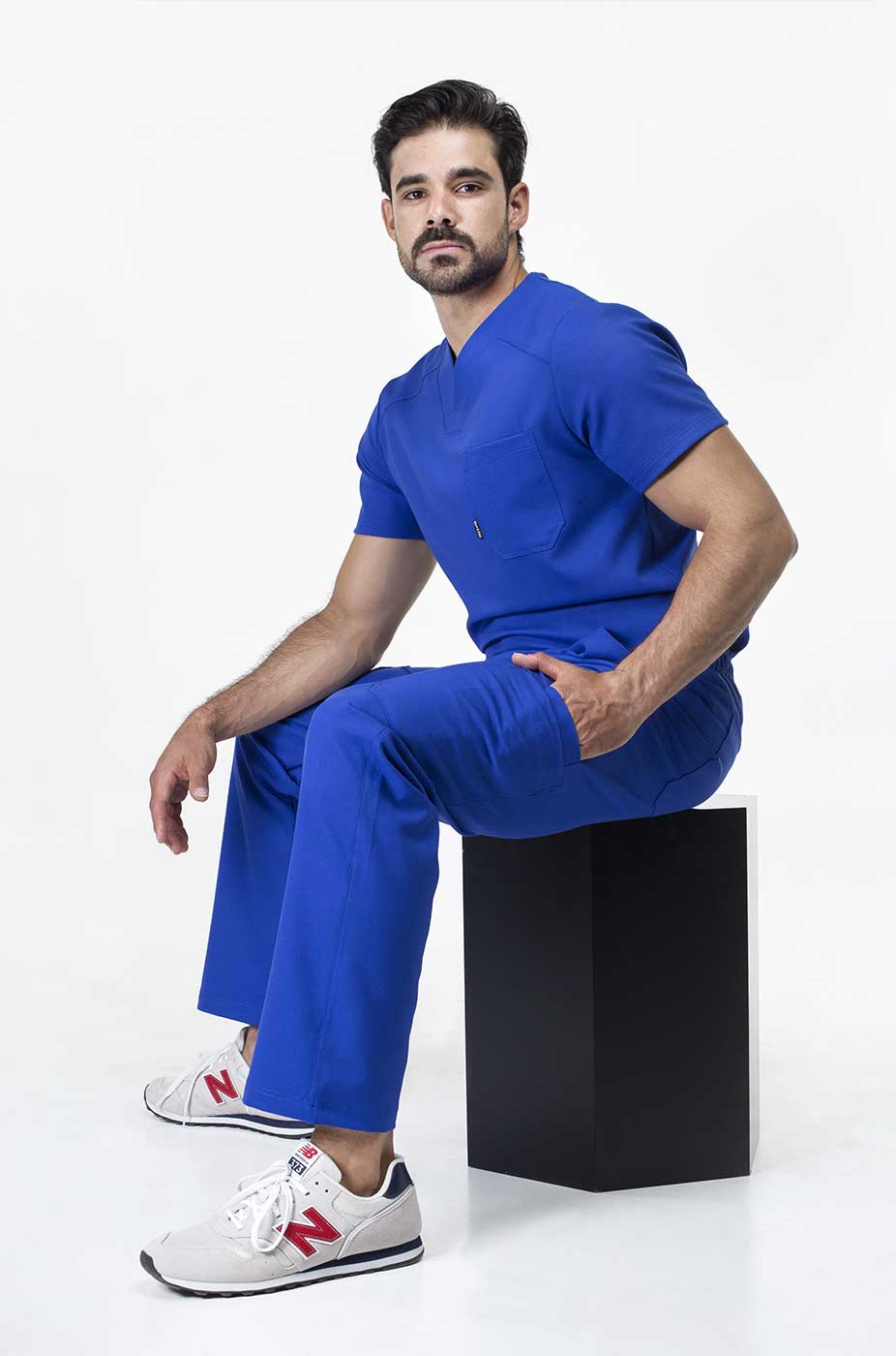 Scrub Cargo - Royal Blue