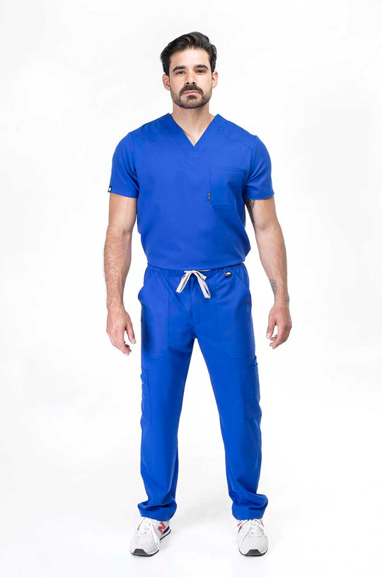 Scrub Cargo - Royal Blue