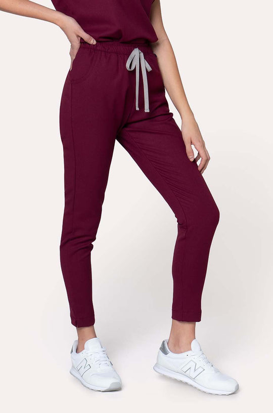 Conjunto Mujer Scrub Victory - Burgundy
