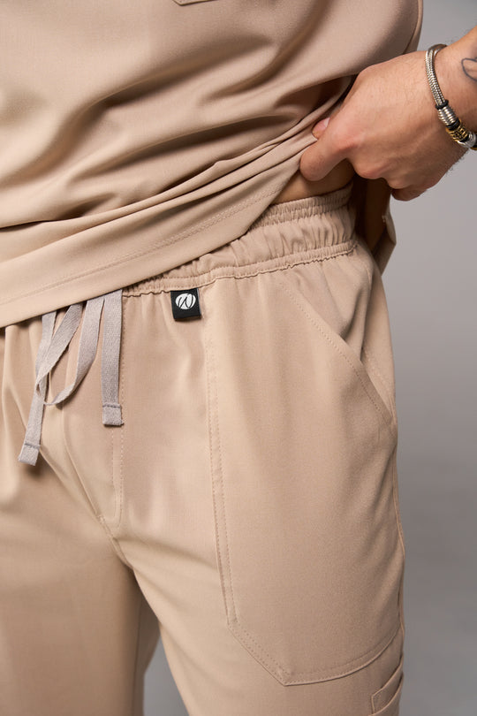 Scrub Cargo - Beige
