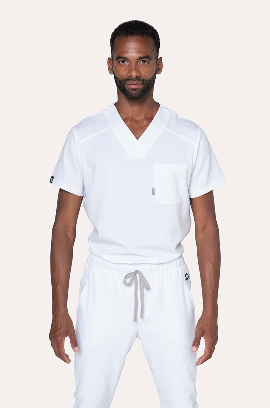 Conjunto Hombre Scrub Fresh - Blanco