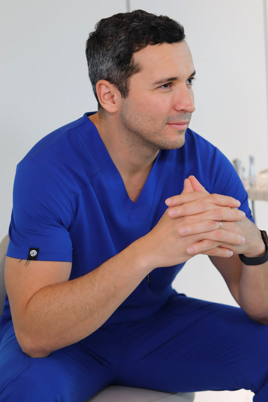 Scrub Cargo - Royal Blue