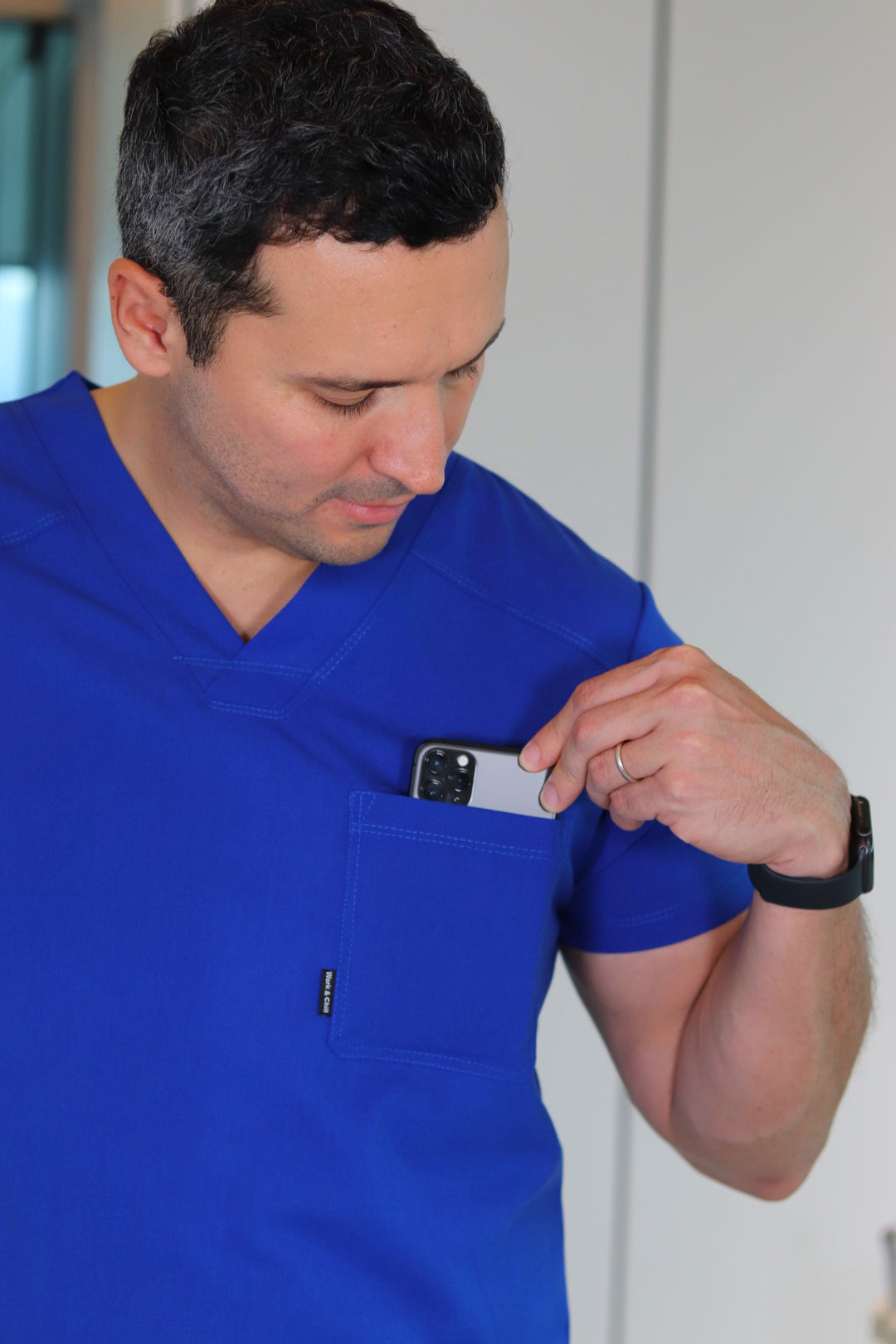 Scrub Cargo - Royal Blue