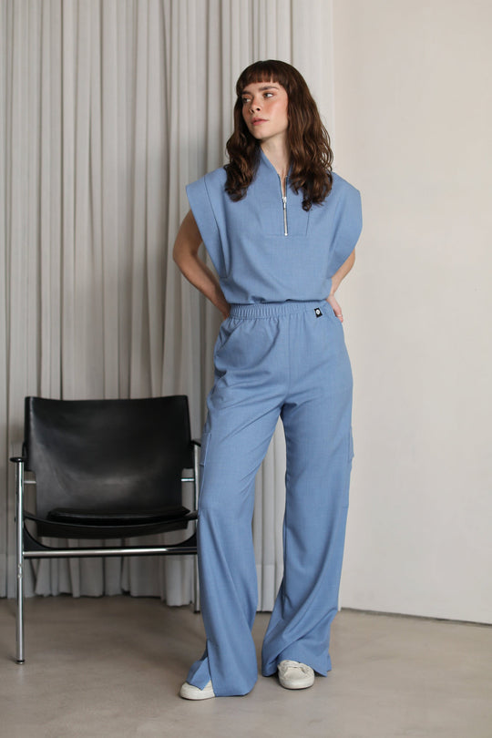 Conjunto Mujer Scrub Kate - Chambray