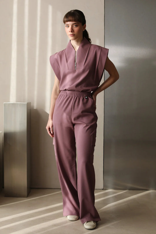Pantalón Mujer Scrub Kate - Mauve