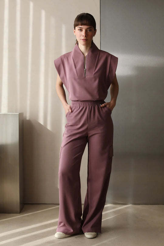 Pantalón Mujer Scrub Kate - Mauve