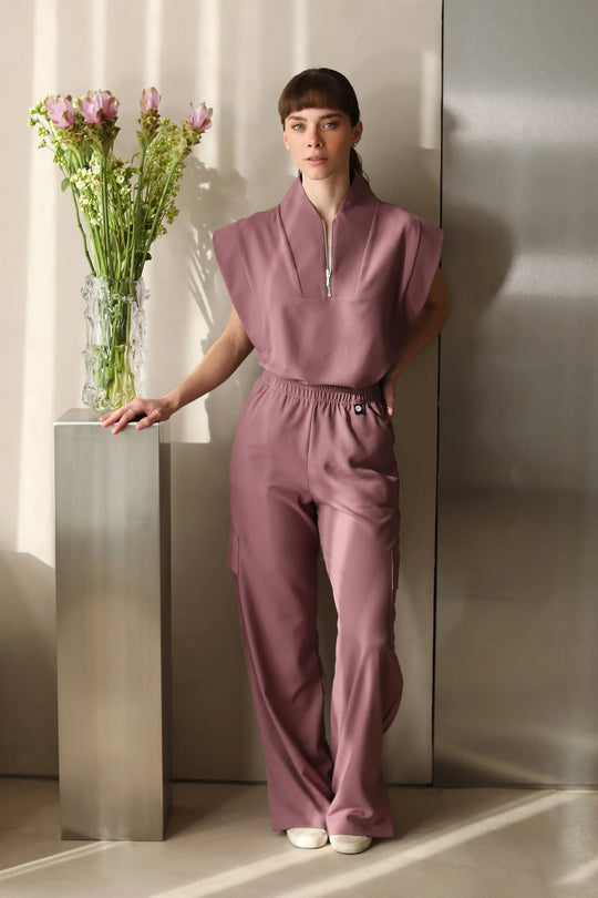 Pantalón Mujer Scrub Kate - Mauve