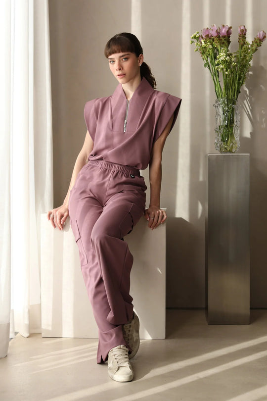 Pantalón Mujer Scrub Kate - Mauve