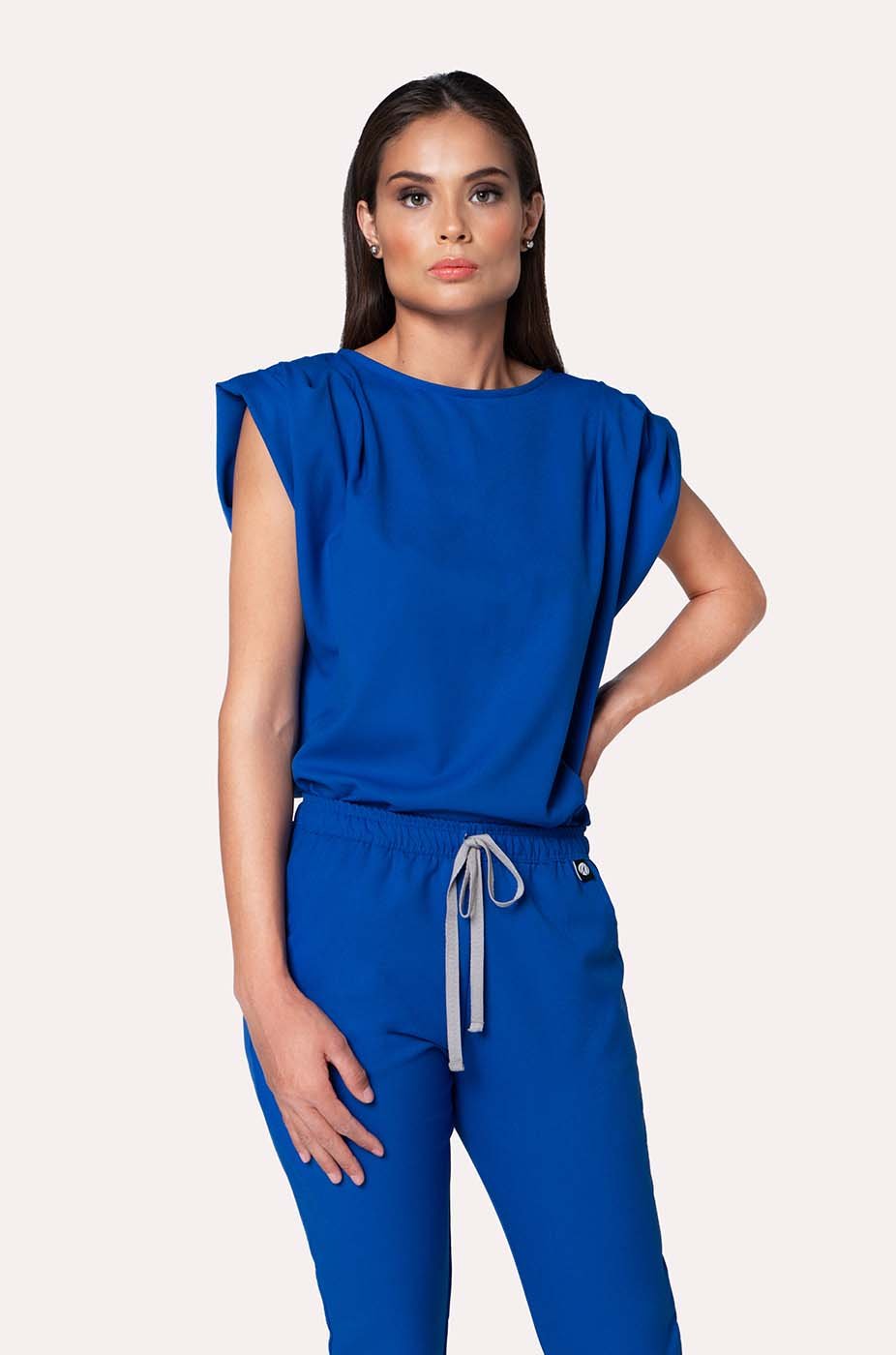 Scrub Summer - Royal Blue
