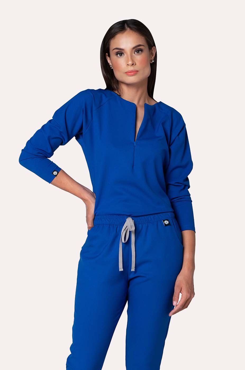 Scrub Fall - Royal Blue