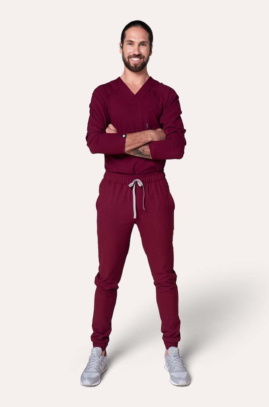 Scrub Classic - Burgundy