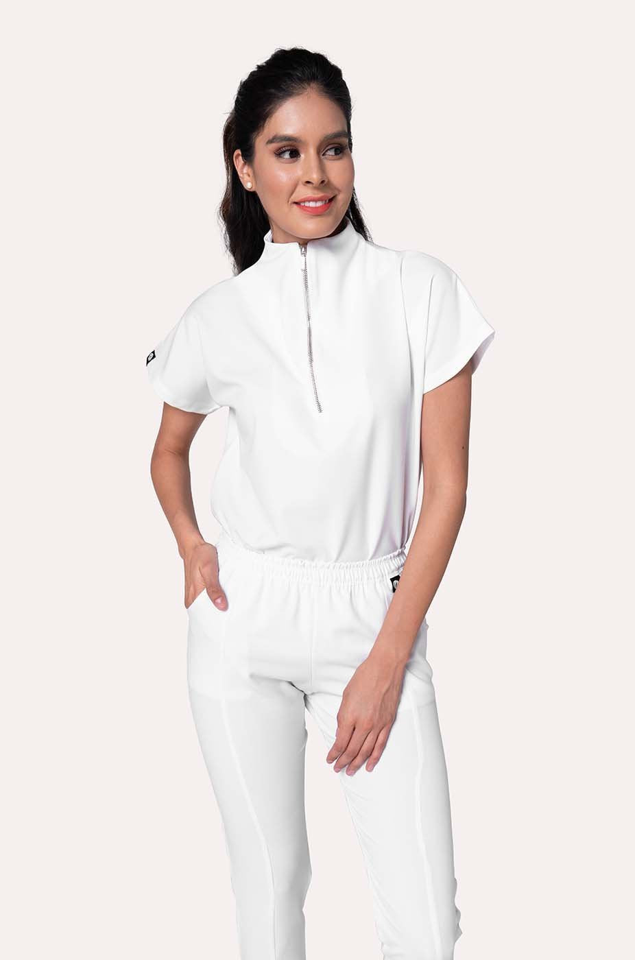 Pantalón Mujer Scrub Victory - Blanco